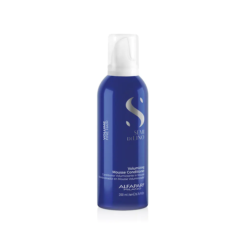 Мус-кондиціонер для об'єму волосся Volumizing Semi di Lino Volume Alfaparf Milano