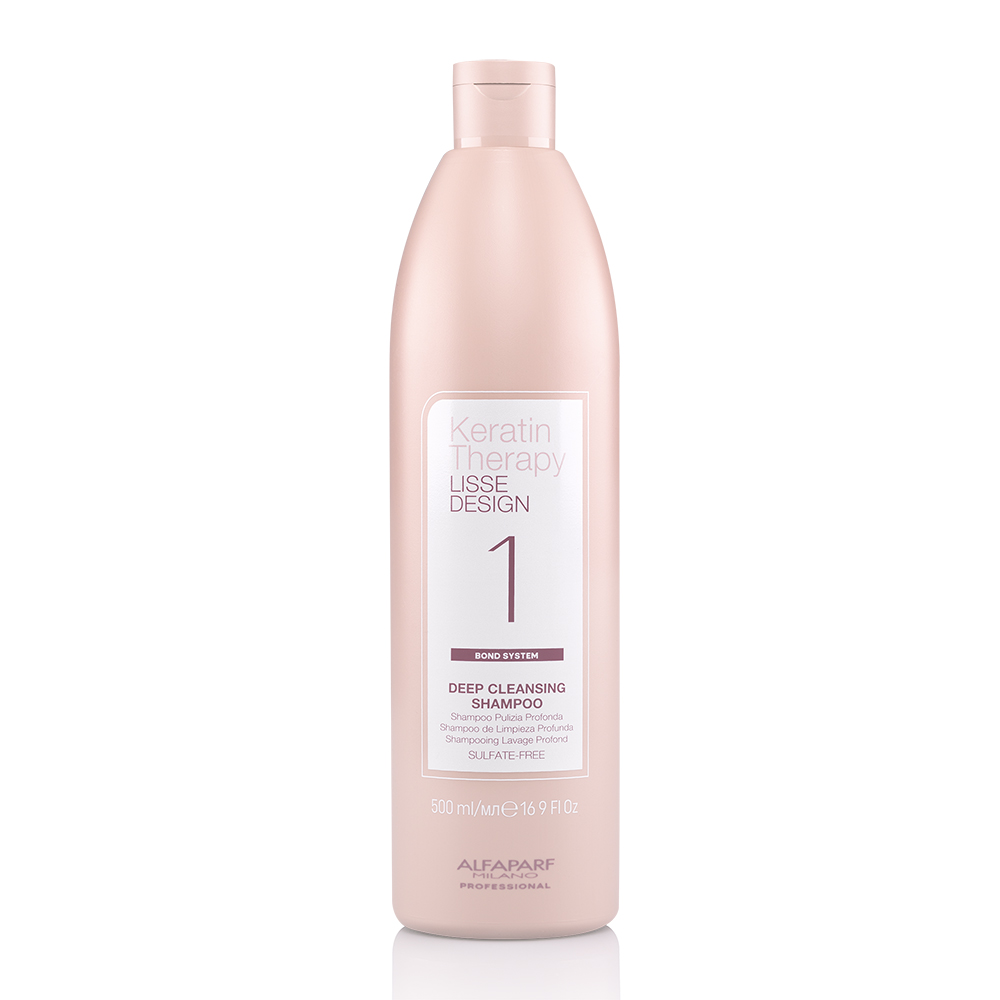 Шампунь для глибокої очистки волосся Keratin Therapy Lisse Design Alfaparf Milano