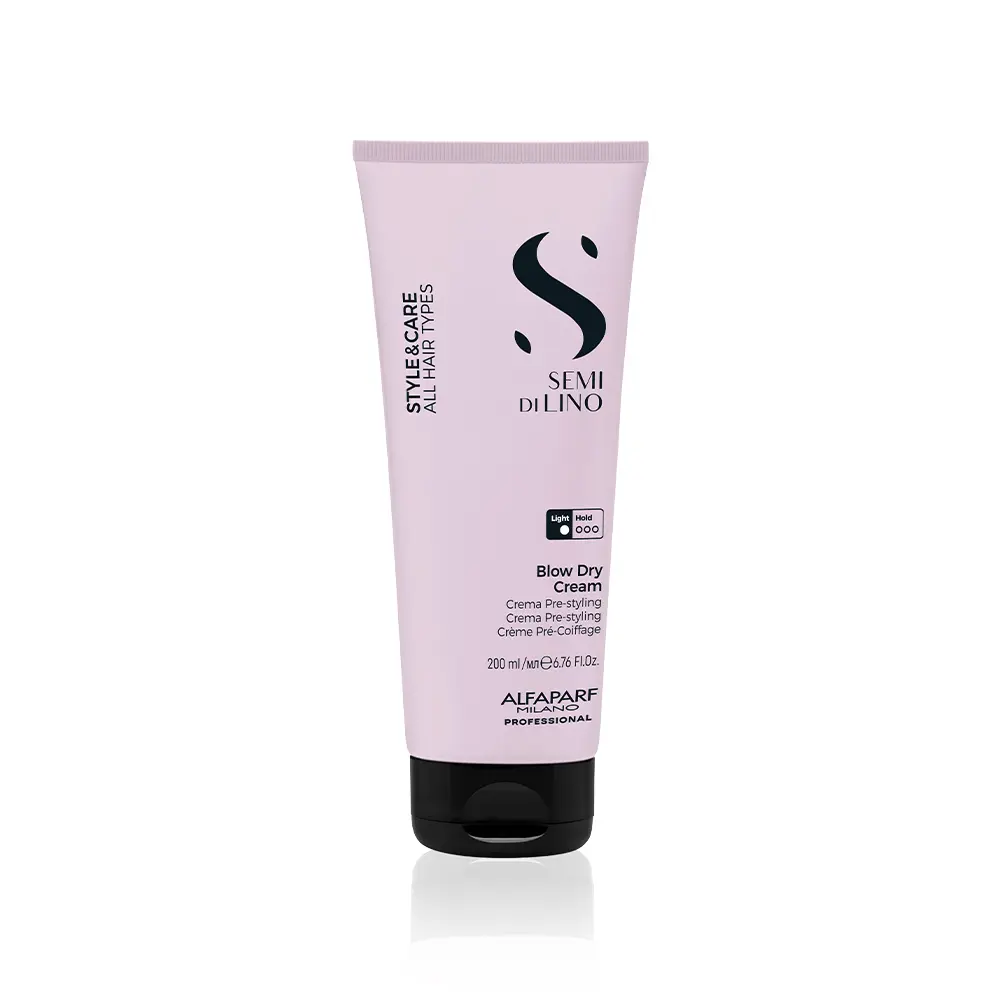 Крем для захисту волосся під час сушіння Blow Dry Cream Semi Di Lino Style & Care Alfaparf Milano