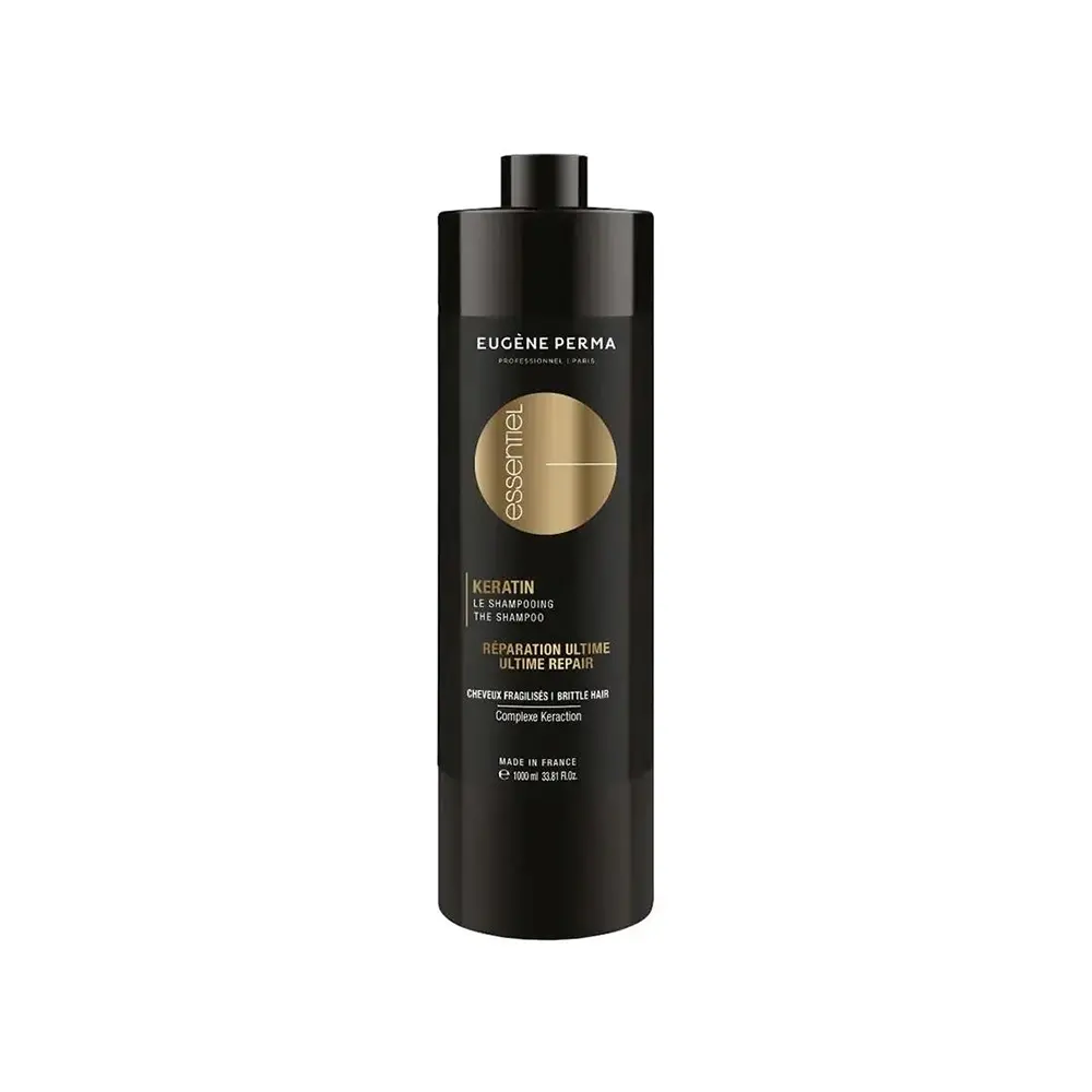 Шампунь для ламкого та пошкодженого волосся Essentiel Keratin Gold Eugene Perma