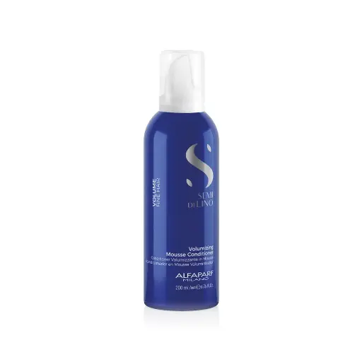 Мус-кондиціонер для об'єму волосся Volumizing Semi di Lino Volume Alfaparf Milano